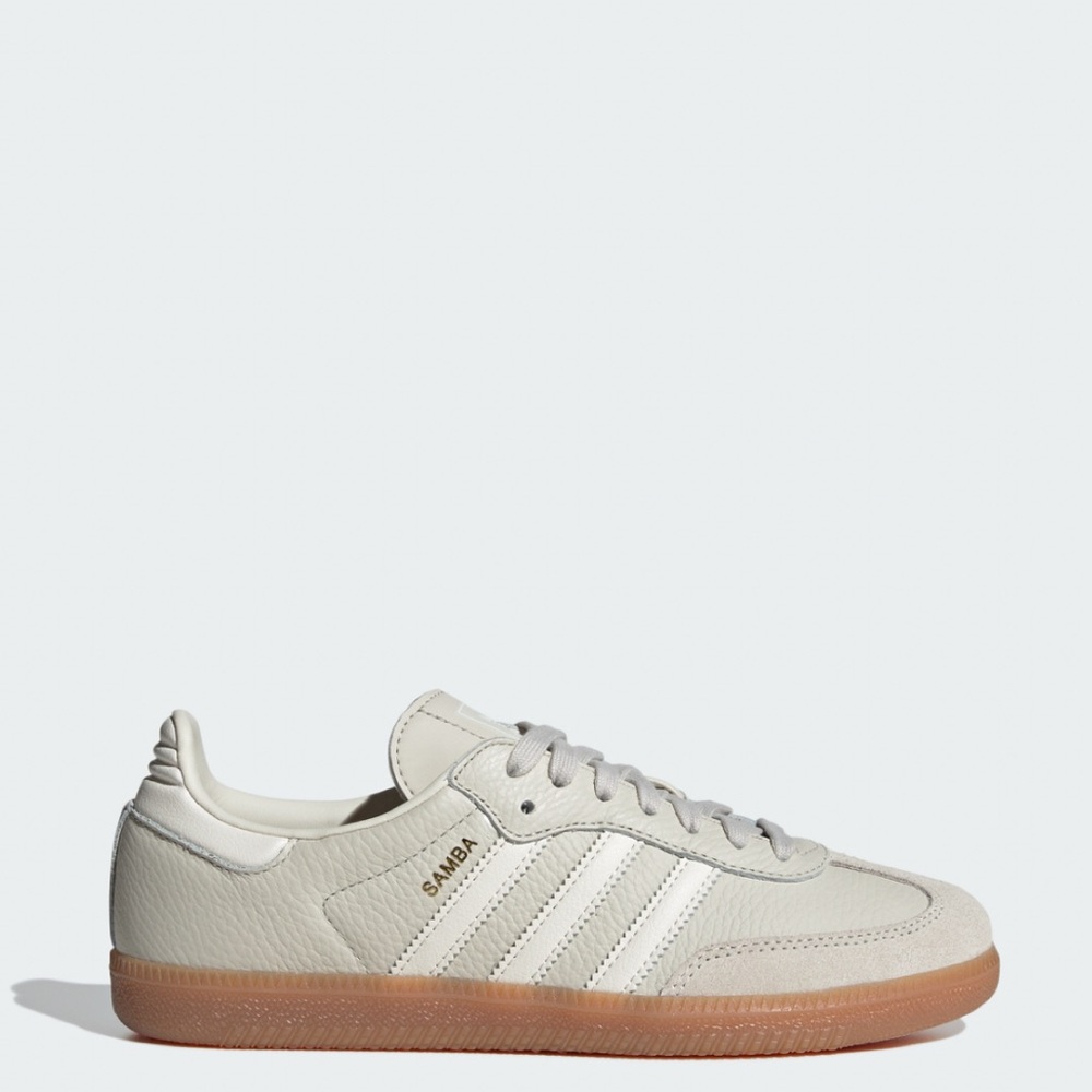 Adidas Samba OG Sneakers Aluminium / Chalk White / Wonder Beige 8.5
